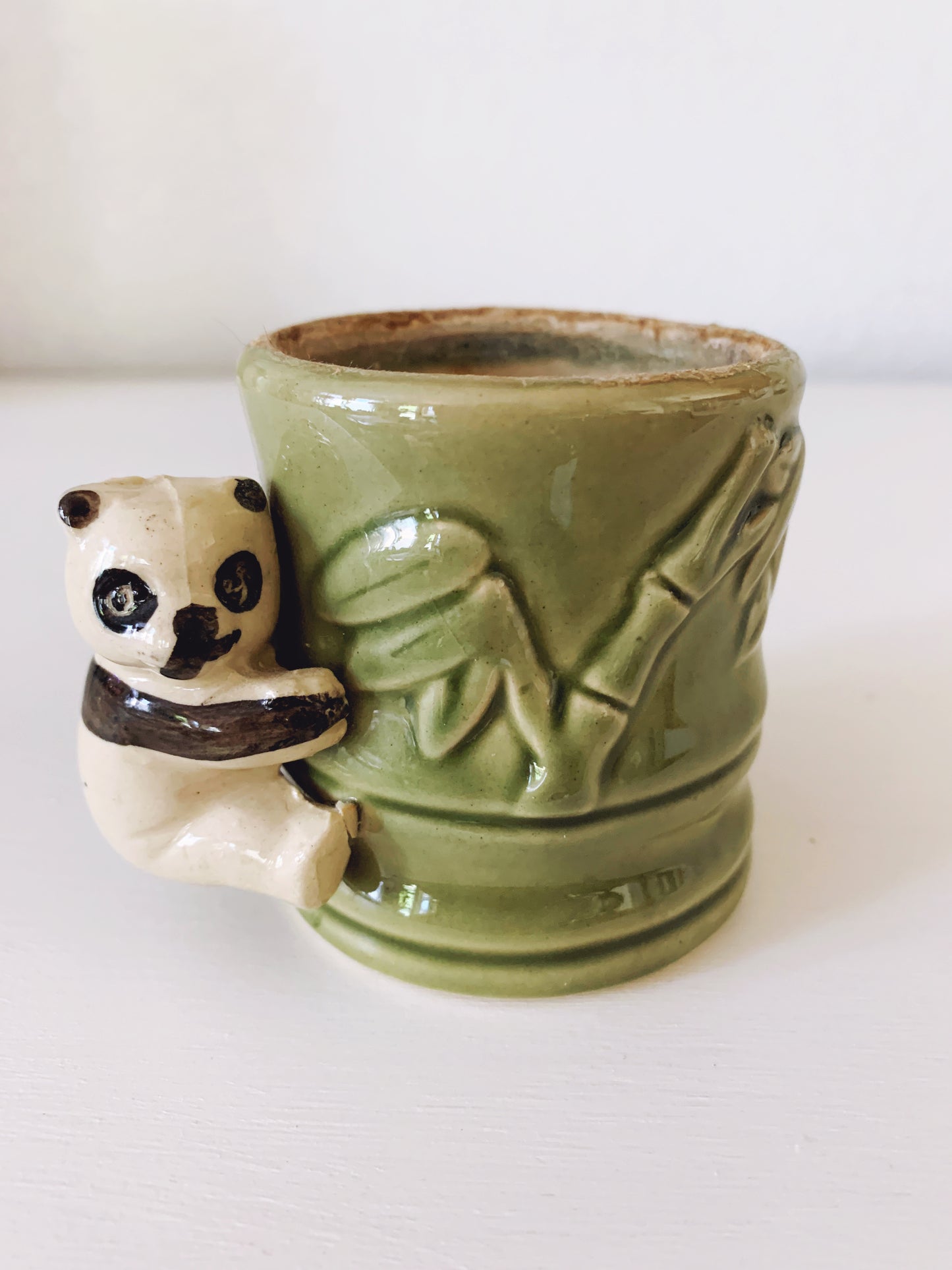 Vintage Panda Bear Planter