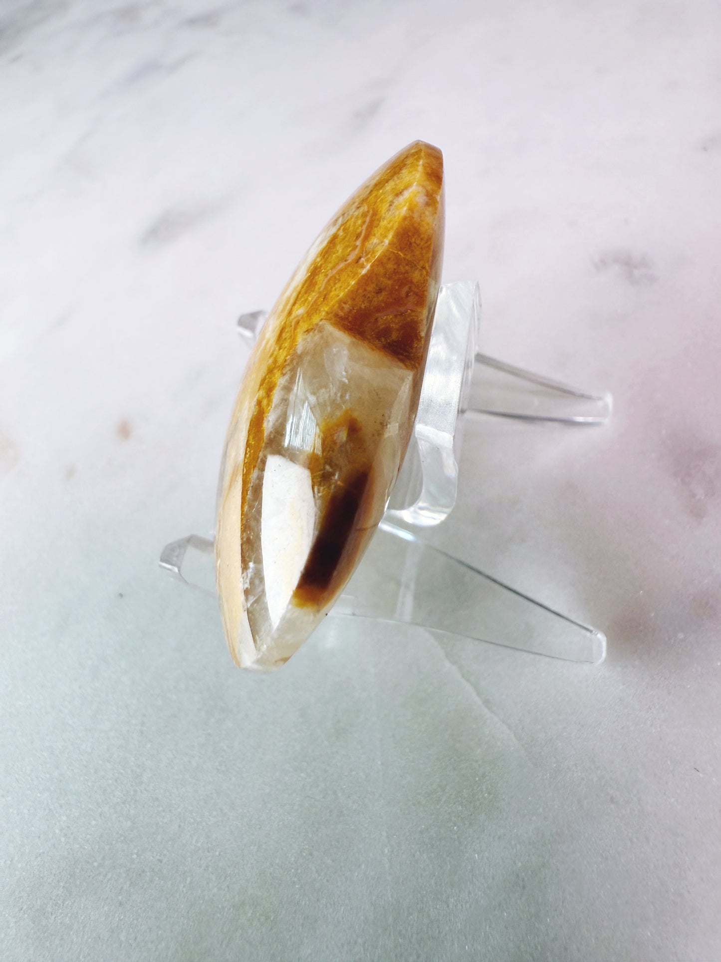 Crazy Lace Agate Crystal Heart