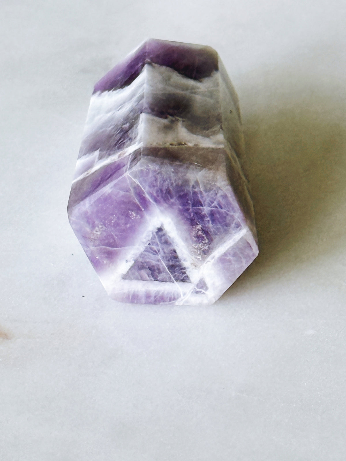 Chevron Amethyst Tower