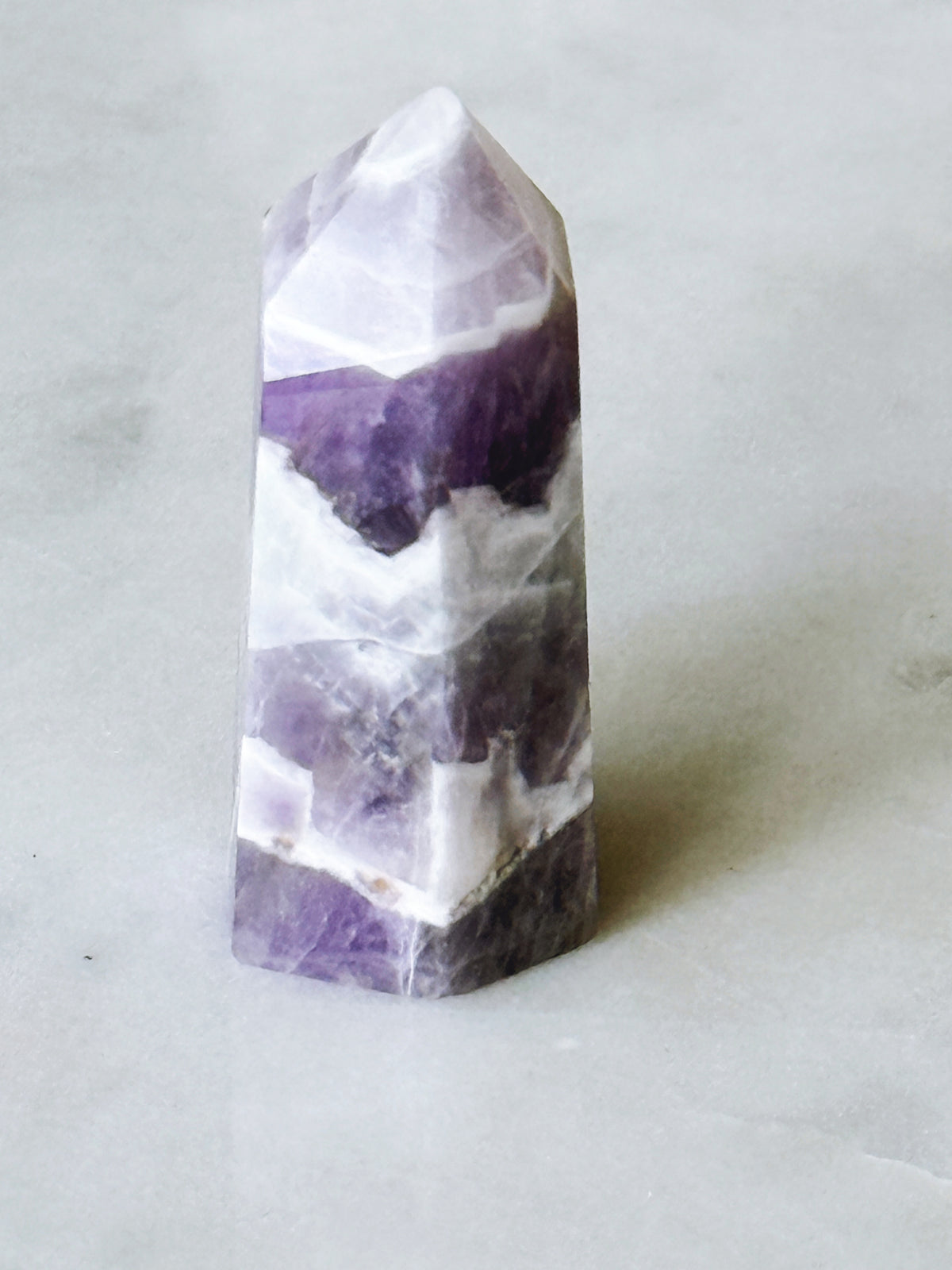 Chevron Amethyst Tower
