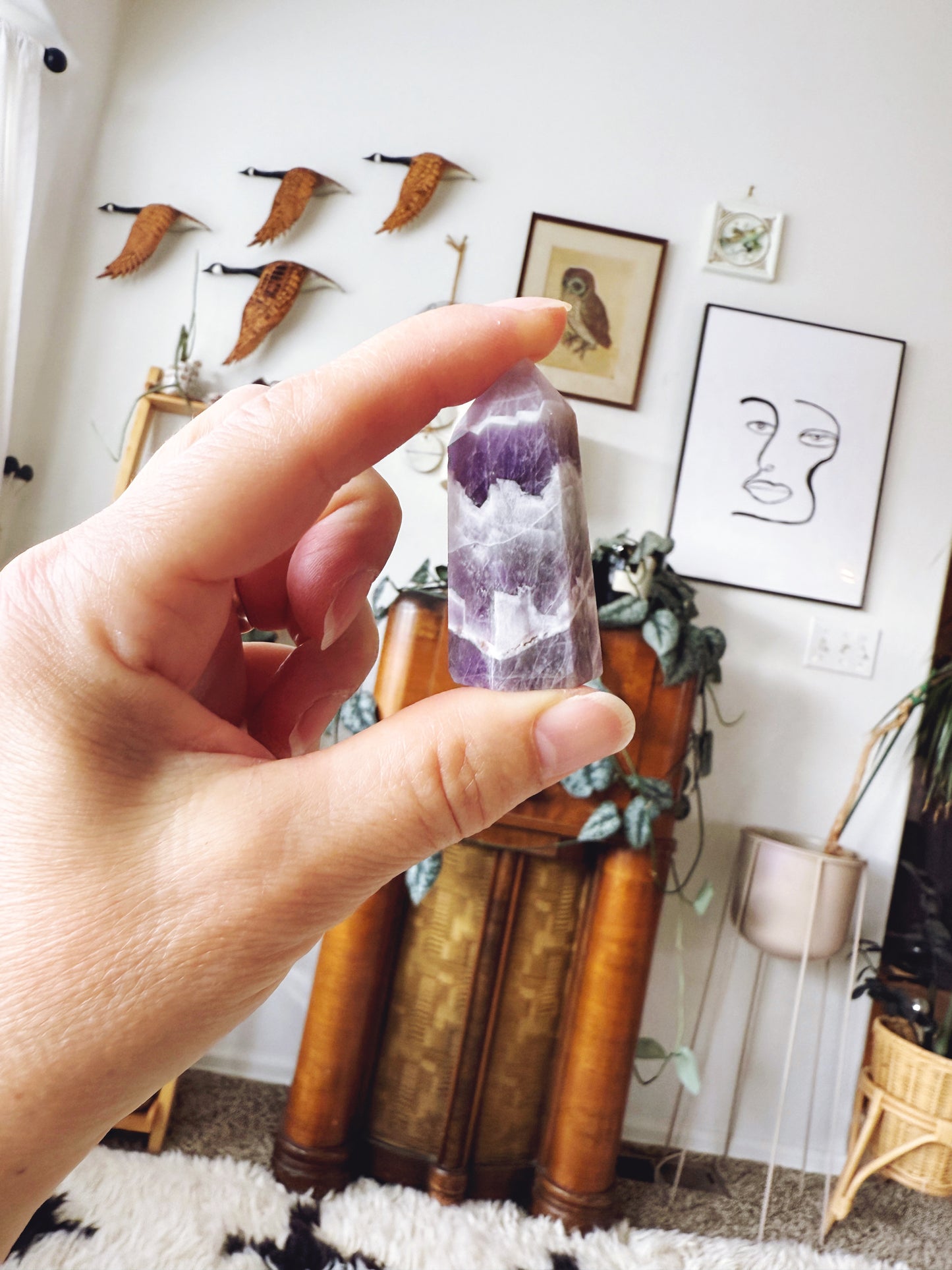 Chevron Amethyst Tower