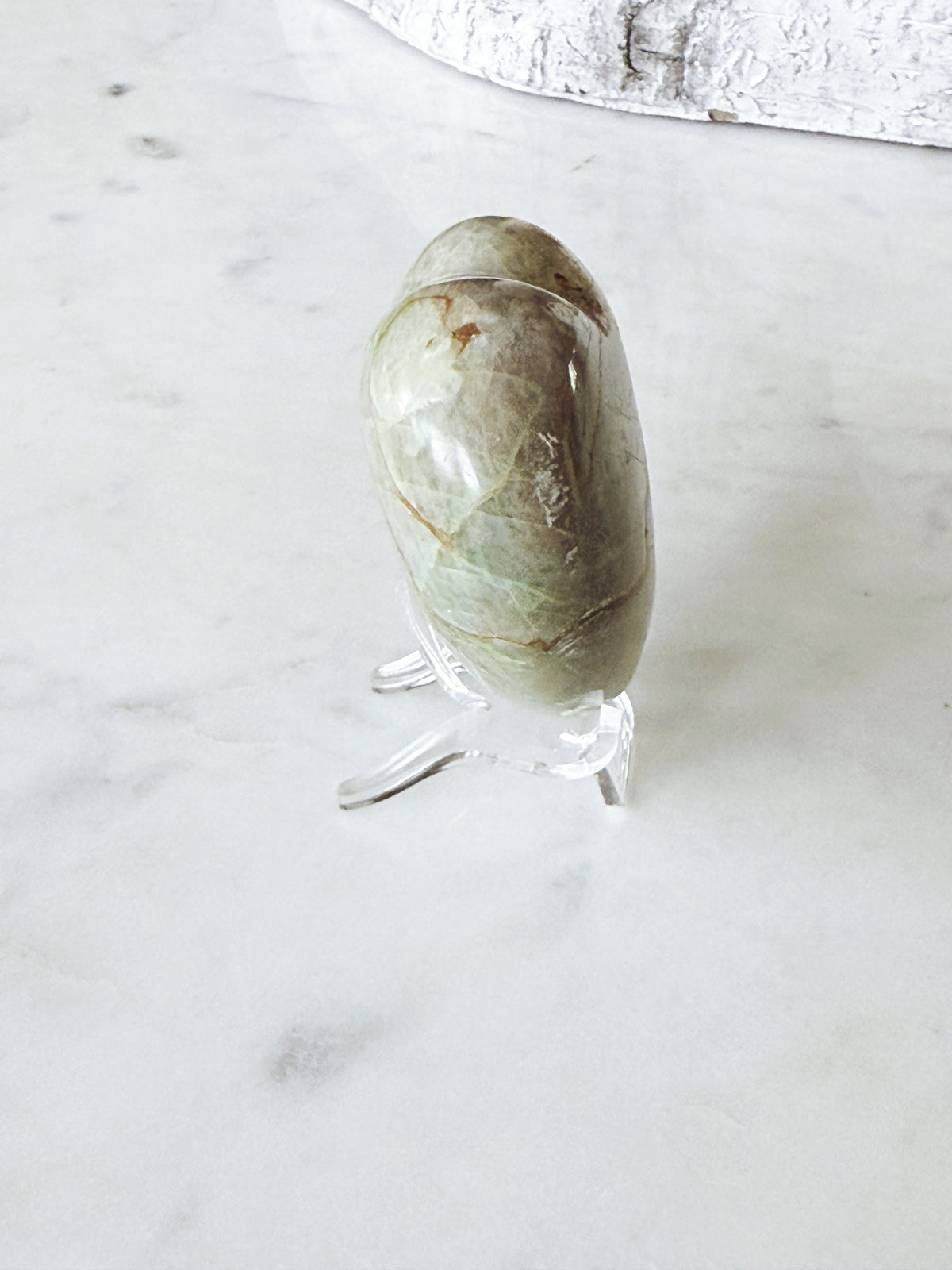 Garnierite Puffy Heart