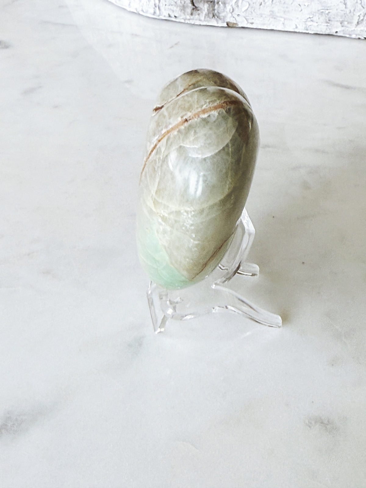 Garnierite Puffy Heart