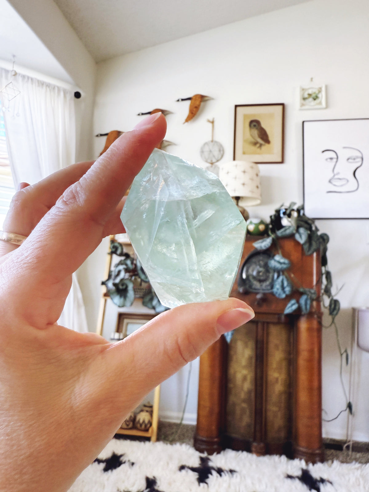 Green Fluorite Freeform