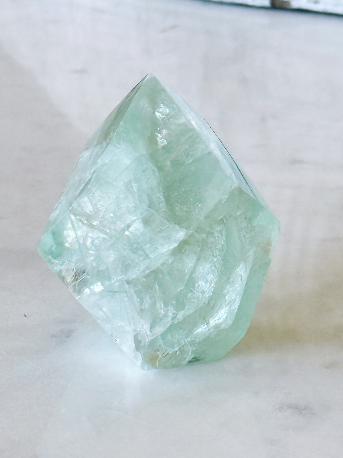 Green Fluorite Freeform