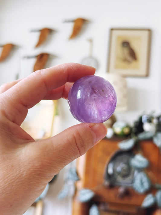 Amethyst Crystal Sphere