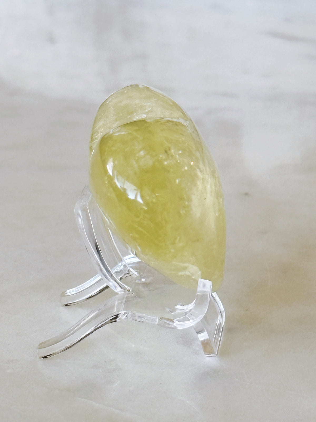 Citrine Polished Heart