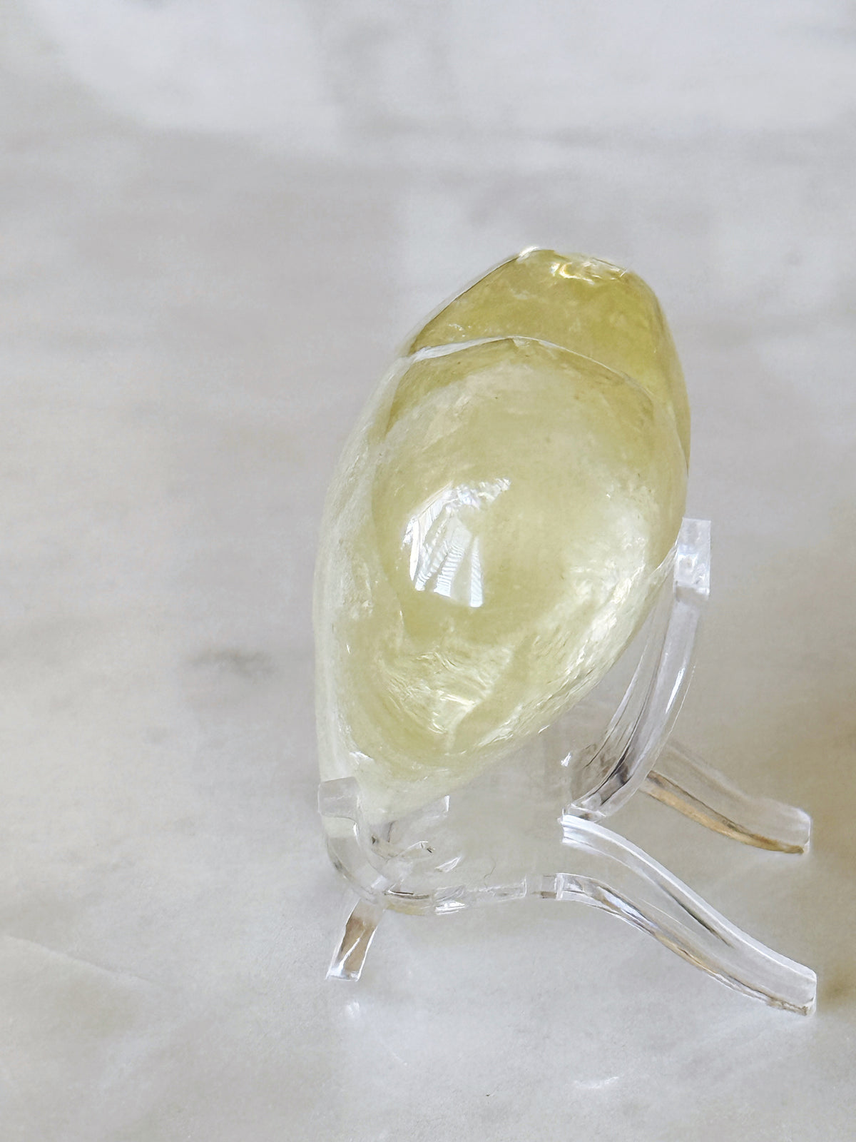 Citrine Polished Heart
