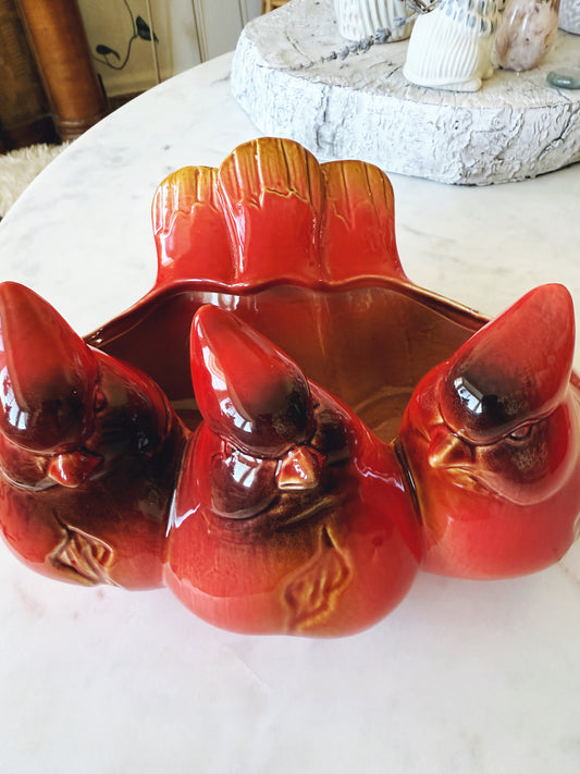 Cardinal Birds Planter
