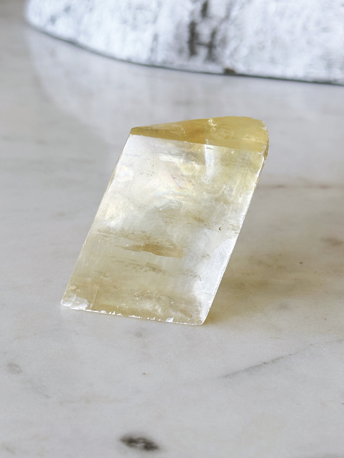 Honey Calcite Freeform