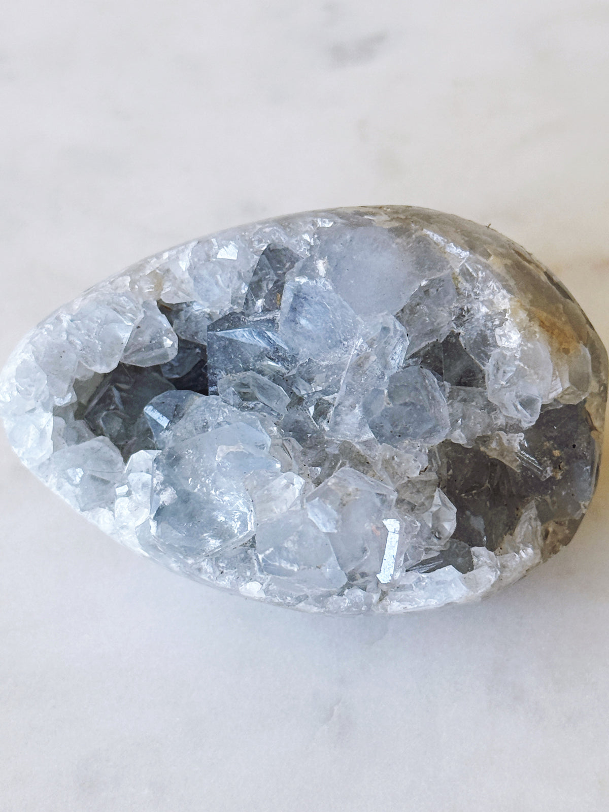 Blue Celestite Crystal Cluster