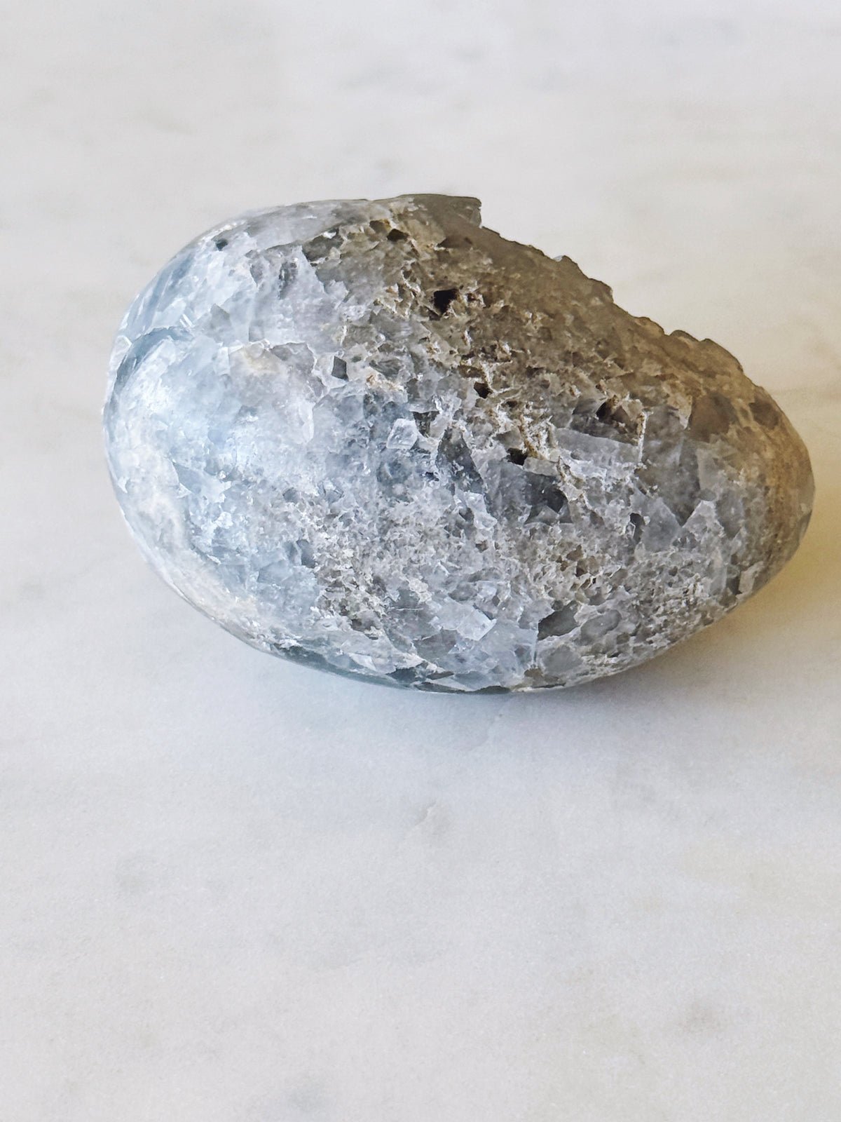 Blue Celestite Crystal Cluster