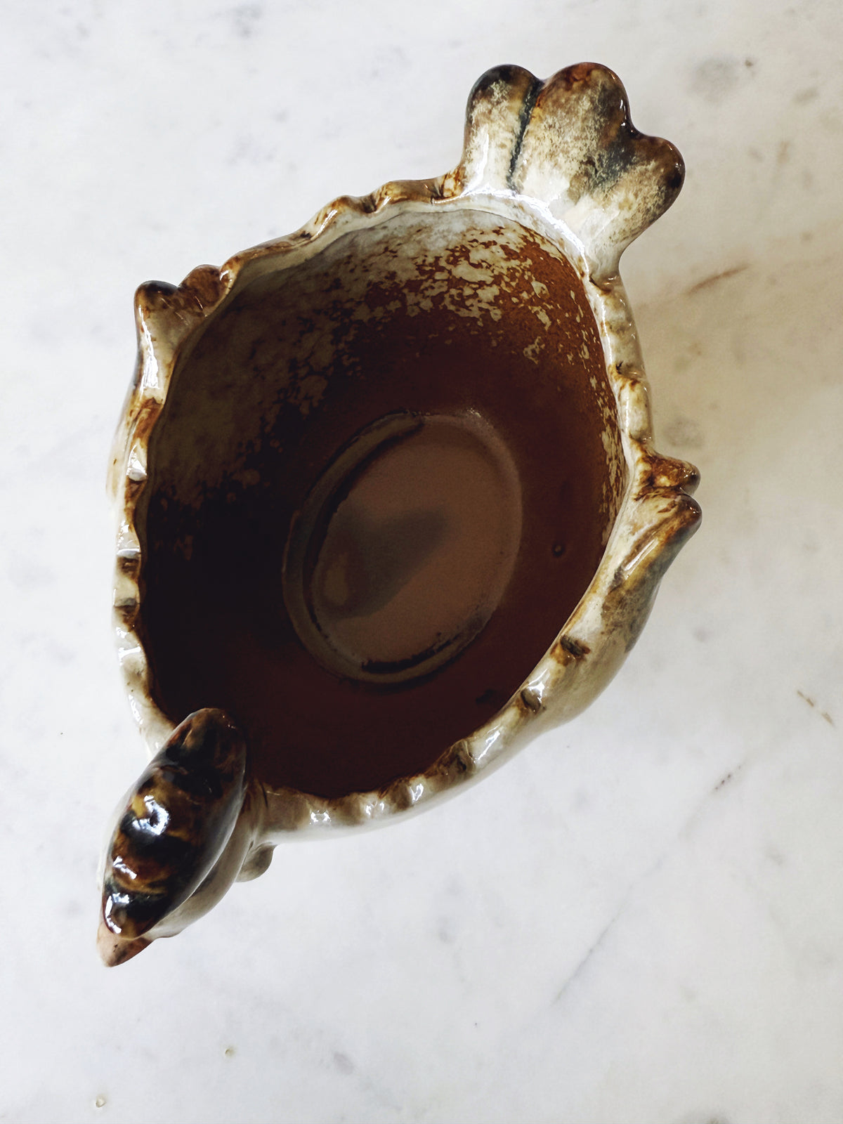 Handmade Chicken Planter Bowl 4"