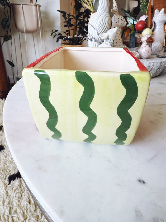 Watermelon Slice Planter