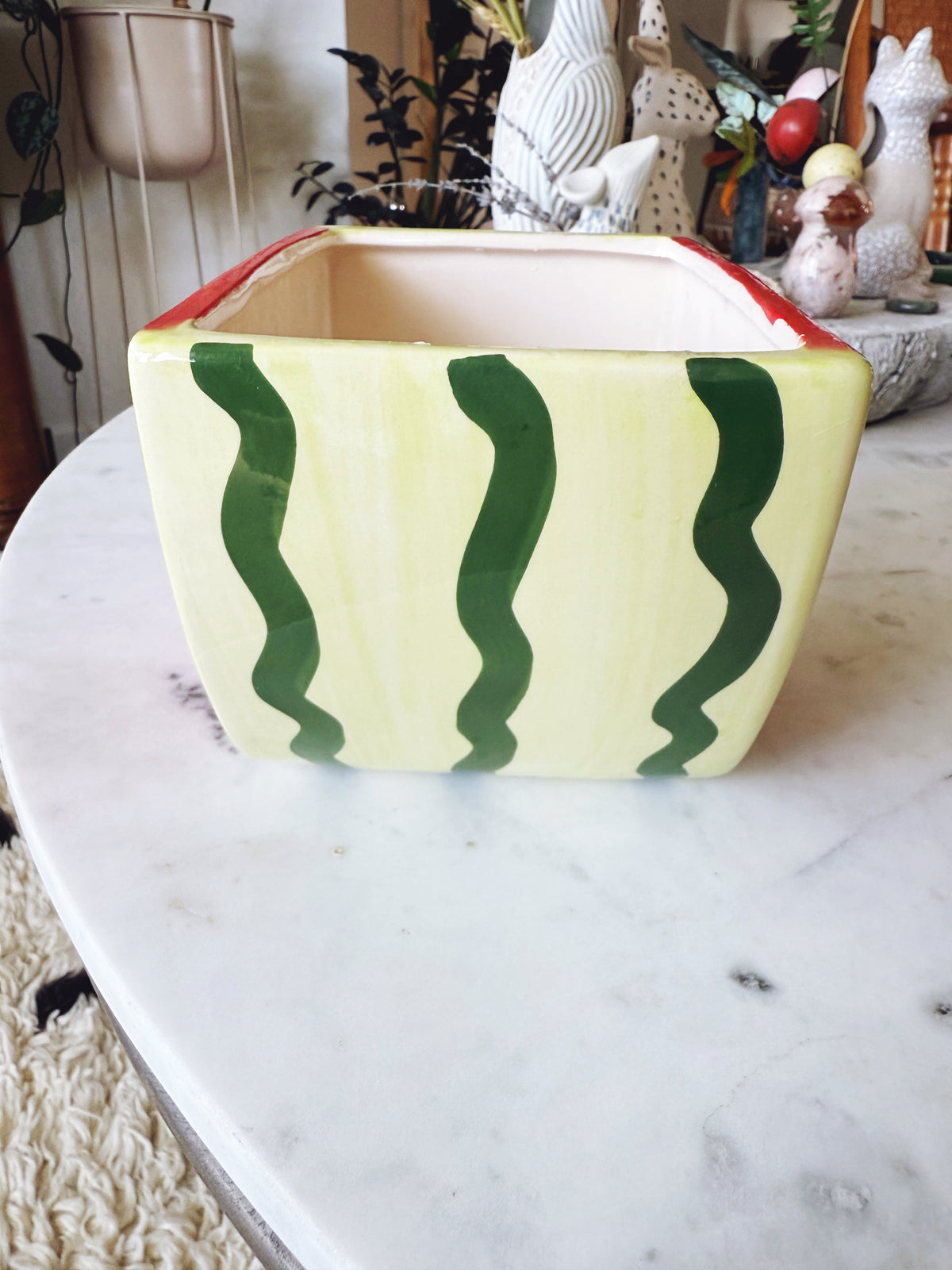 Watermelon Slice Planter