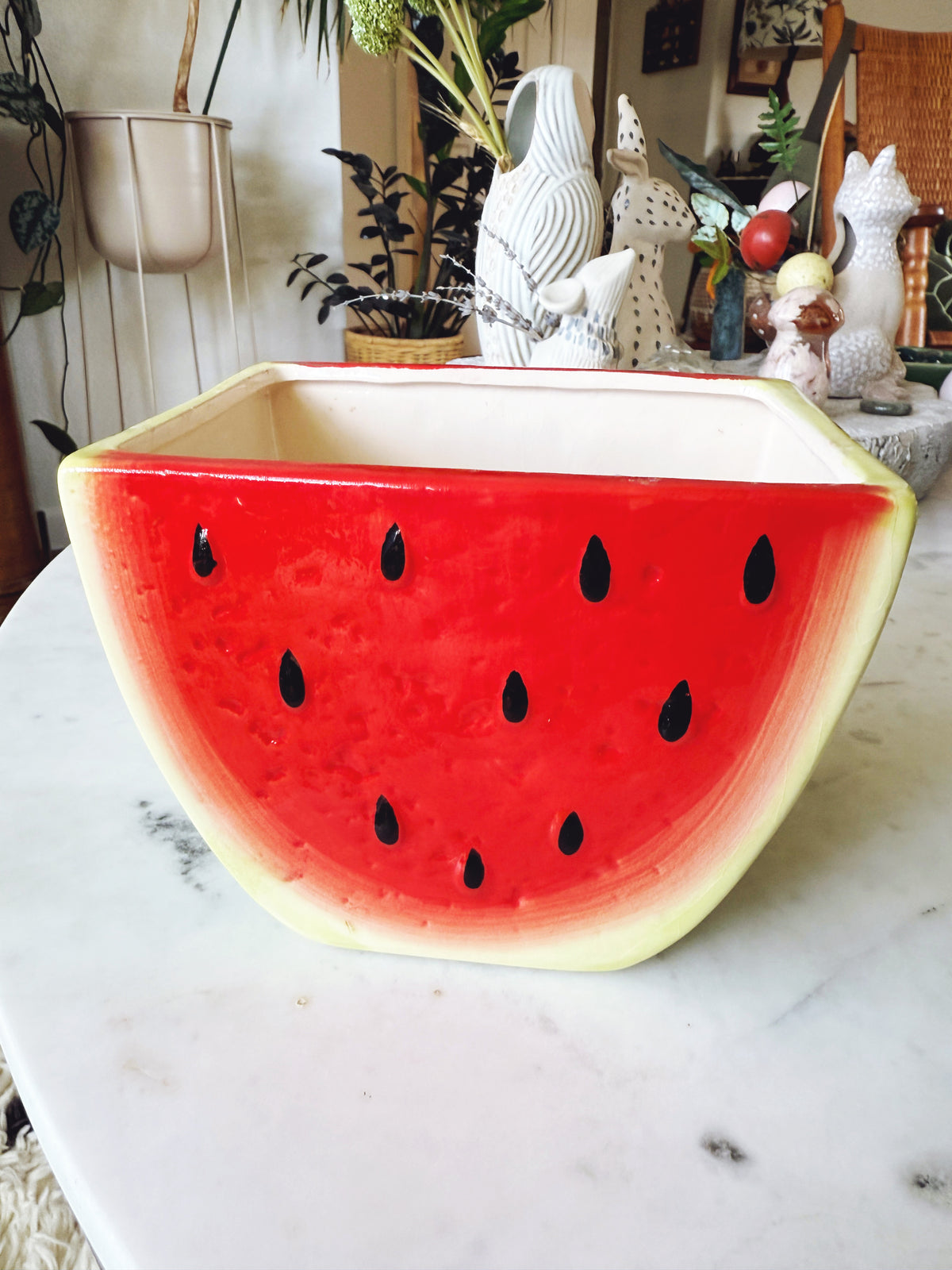 Watermelon Slice Planter